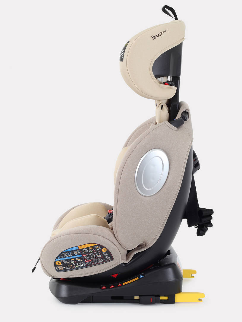 Автокресло Rant Basic Twist 0/1/2/3 (0-36 кг) Cream