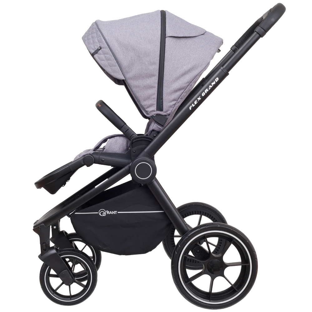 Коляска 3 в 1 Rant Flex Grand Mercury Grey серый
