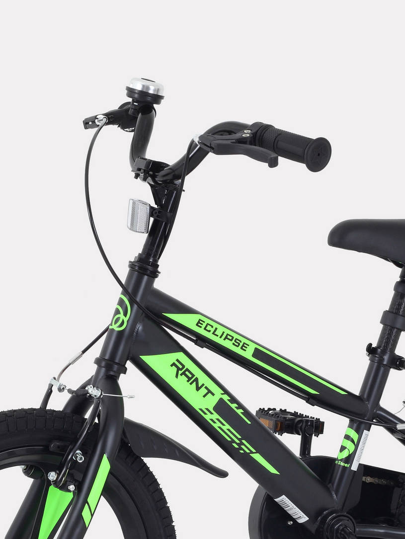 Велосипед 2-х колесный Rant Eclipse 16 черно-зеленый