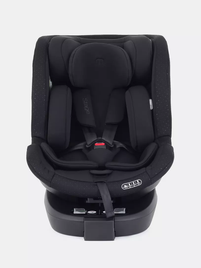 Автокресло Mowbaby Stage isofix (40-150 см) 0-36 кг Black