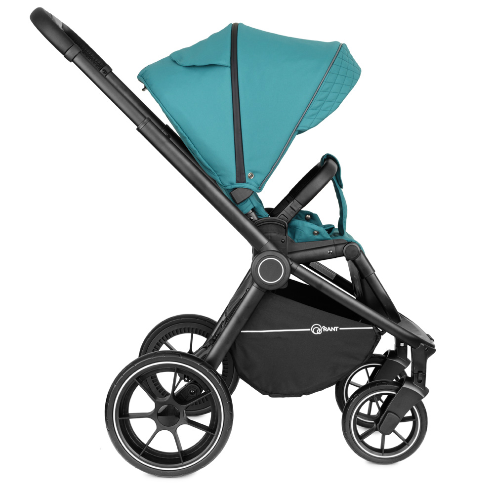 Коляска 3 в 1 Rant Senso Deep Malachite бирюзовый