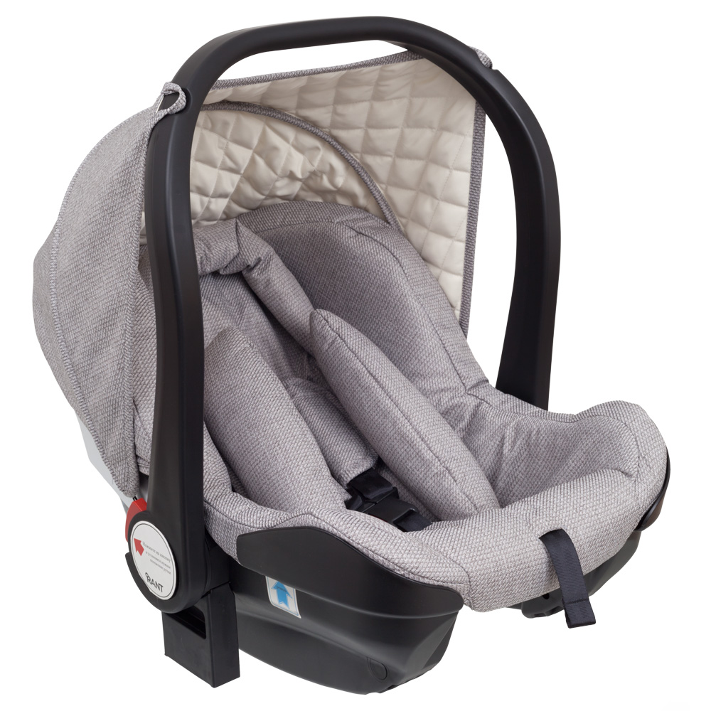 Коляска 3 в 1 Rant Flex Grand Mineral Silver темно-серый