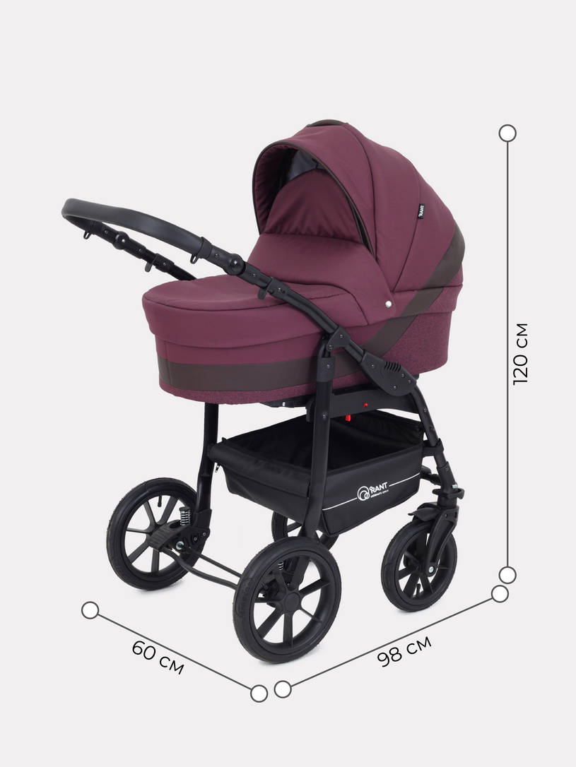 Коляска 2 в 1 Rant Patio Purple
