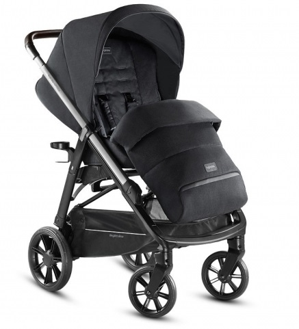 Коляска 2 в 1 INGLESINA Aptica System Duo на шасси Aptica Black черный