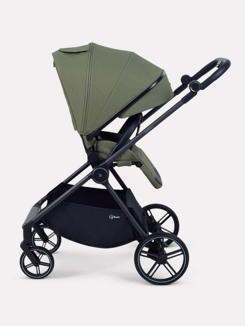 Коляска прогулочная Rant Nero Carbon Green