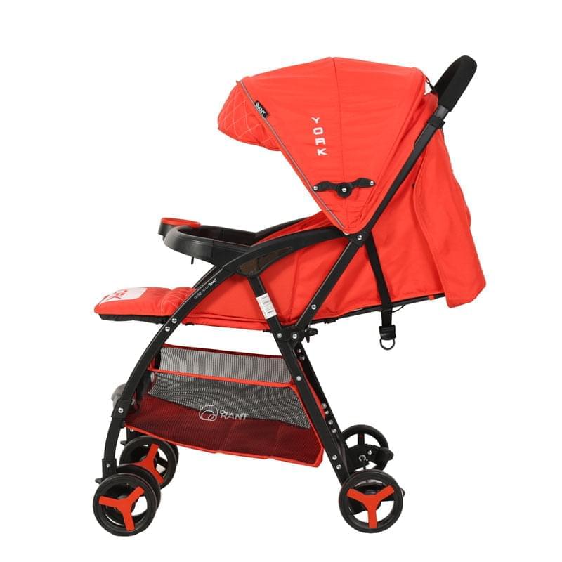 Прогулочная коляска Rant York, цвет: красный