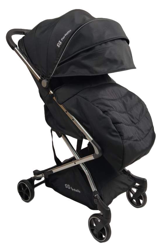Коляска детская прогулочная Farfello Bliss (Black/Черный)