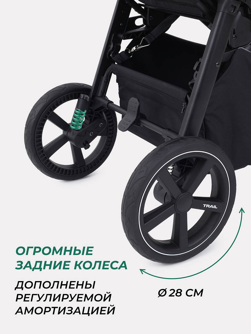Коляска прогулочная Mowbaby Trail Blue