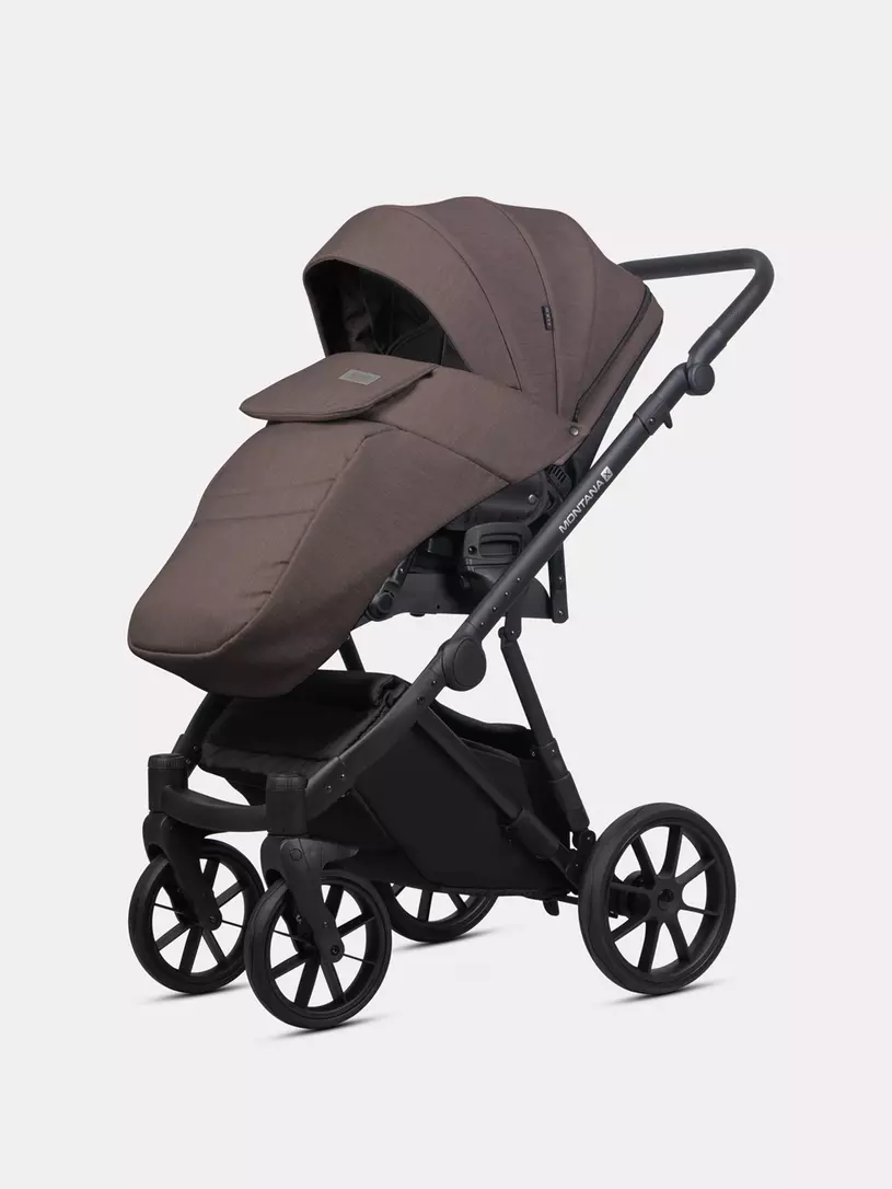 Коляска 3 в 1 Riko Basic Montana X 01 коричневый