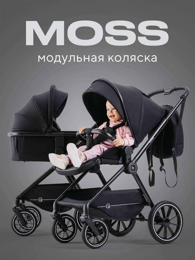 Коляска 2 в 1 Rant Moss Latte beige