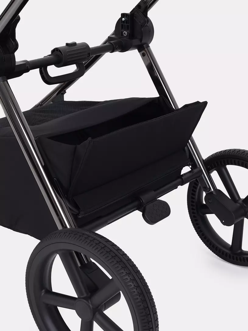 Коляска 2 в 1 Rant Teo Black Chrome Graphite