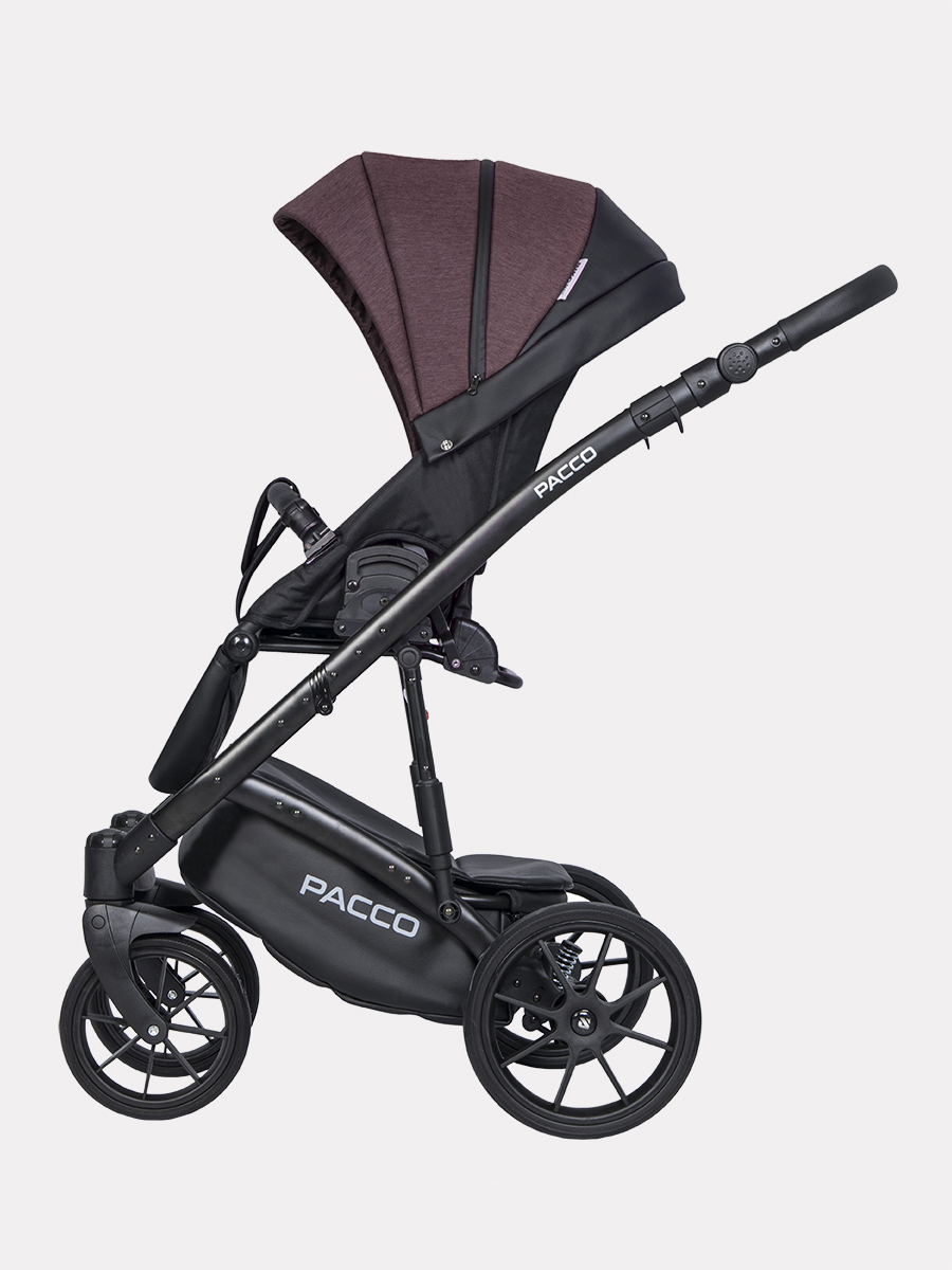 Коляска 3 в 1 RIKO BASIC PACCO 01 Plum