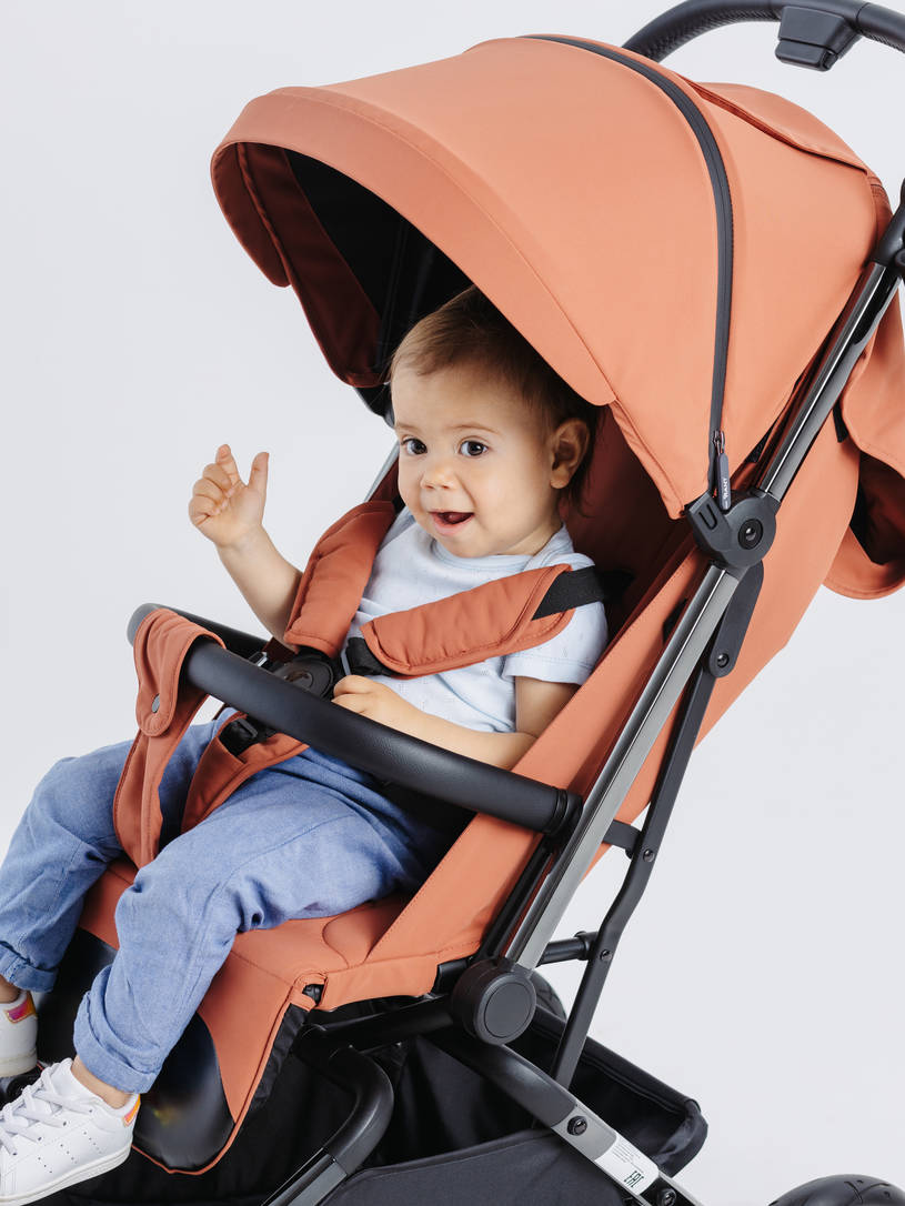 Коляска прогулочная Rant Pixel Maroon Brown