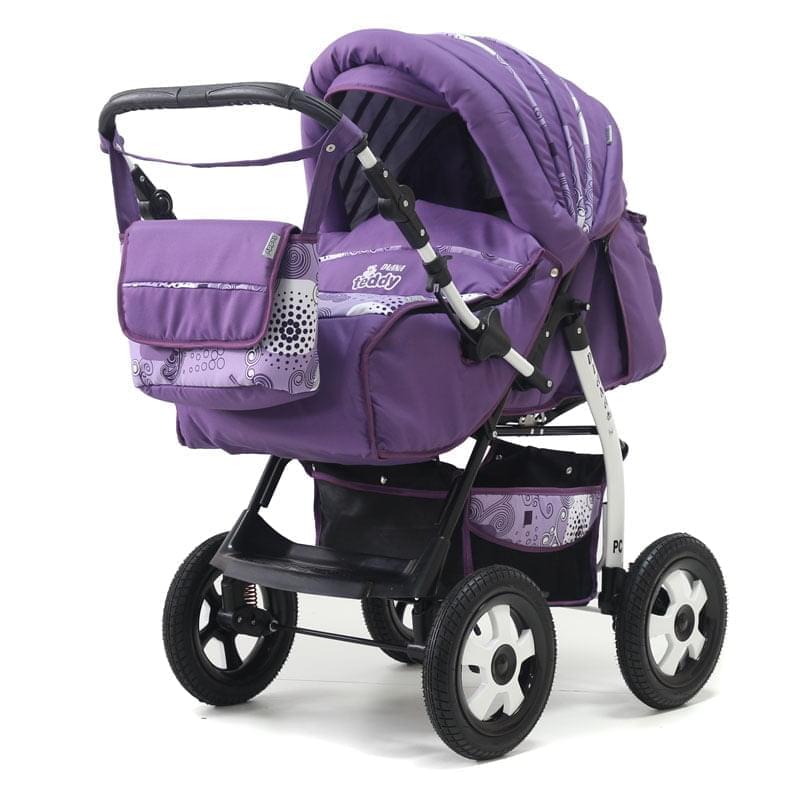 Коляска трансформер Bart-Plast Diana 2016 PKL DD01, цвет: фиолетовый
