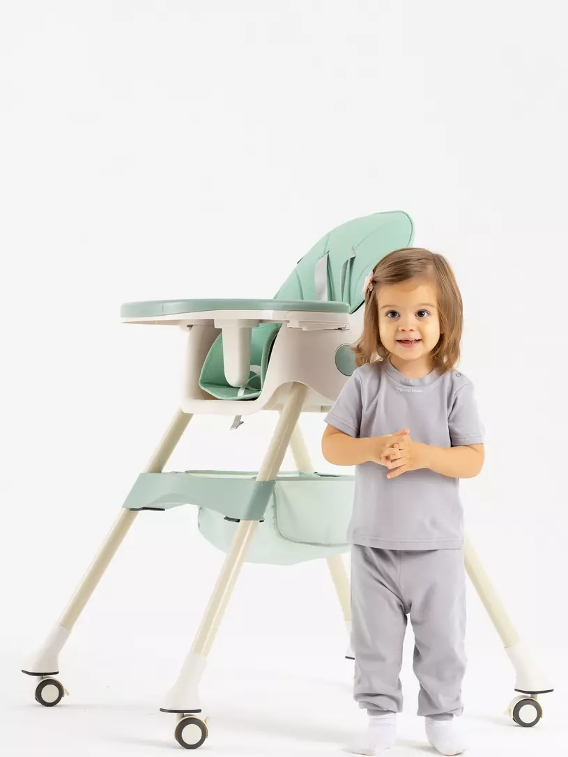 Стульчик для кормления Rant Basic Cookie Green
