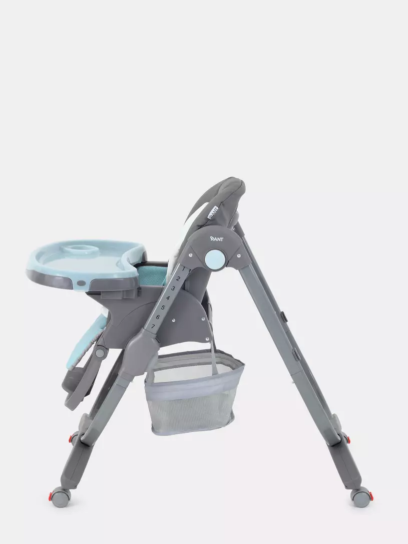 Стульчик для кормления Rant Cafe grey-blue