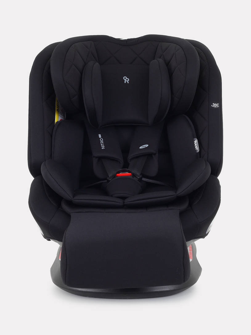 Автокресло Rant Nitro Plus isofix группа 0/1/2/3 (0-36 кг) Black