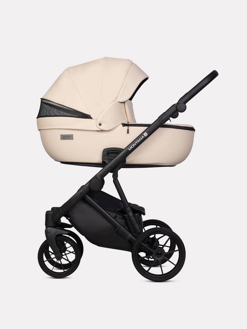 Коляска 3 в 1 Riko Basic Montana X Ecco 15 Ivory beige