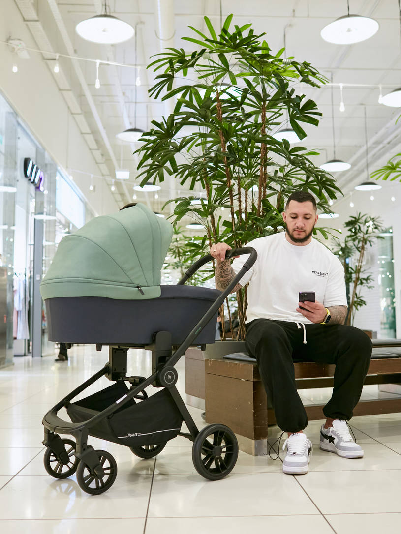 Коляска 2 в 1 Rant Basic Energy Green