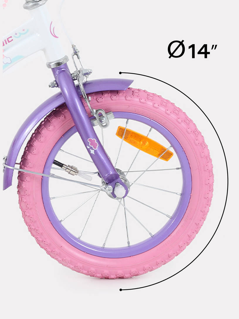 Велосипед 2-х колесный Rant Sonic 14 белый