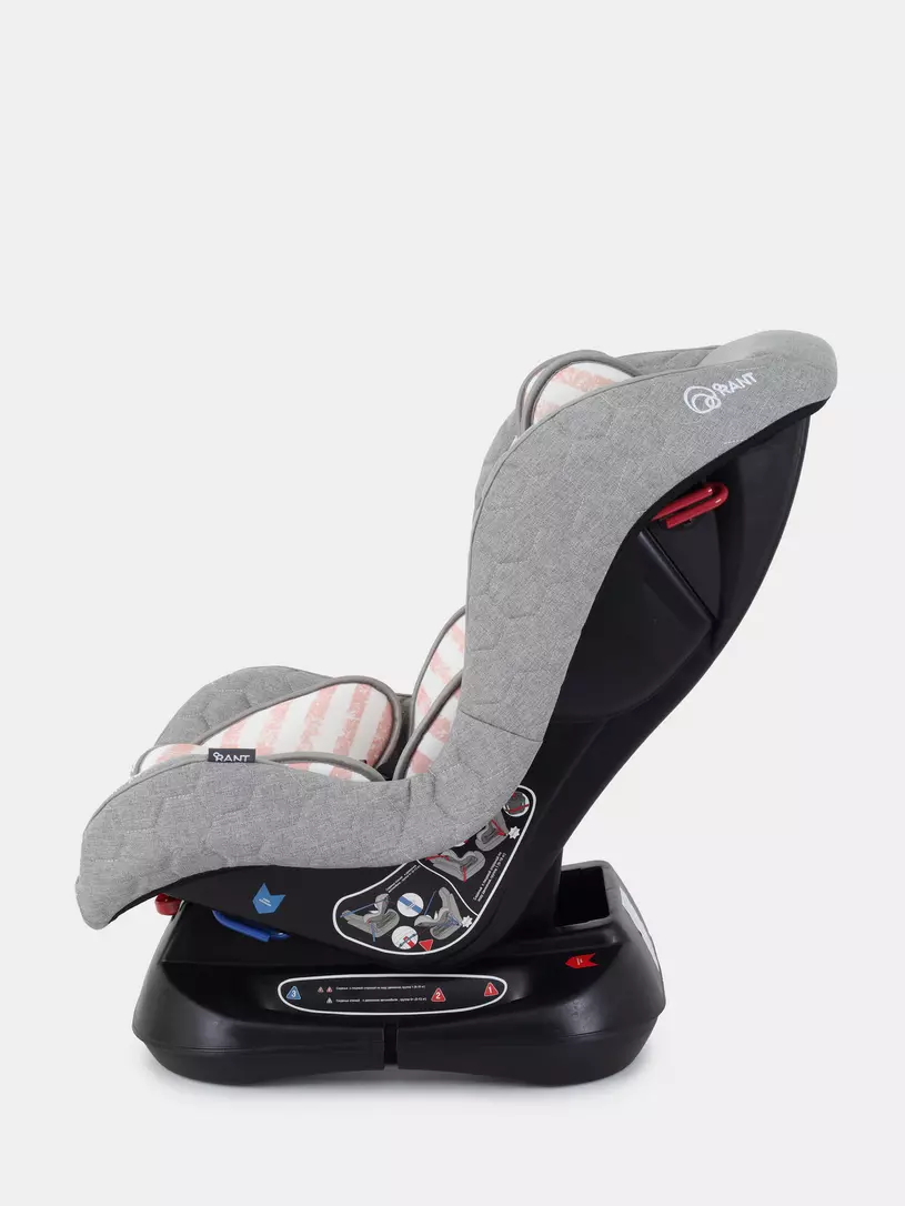 Автокресло Rant Star Story line группа 0-1 (0-18 кг), цвет: серо-розовый