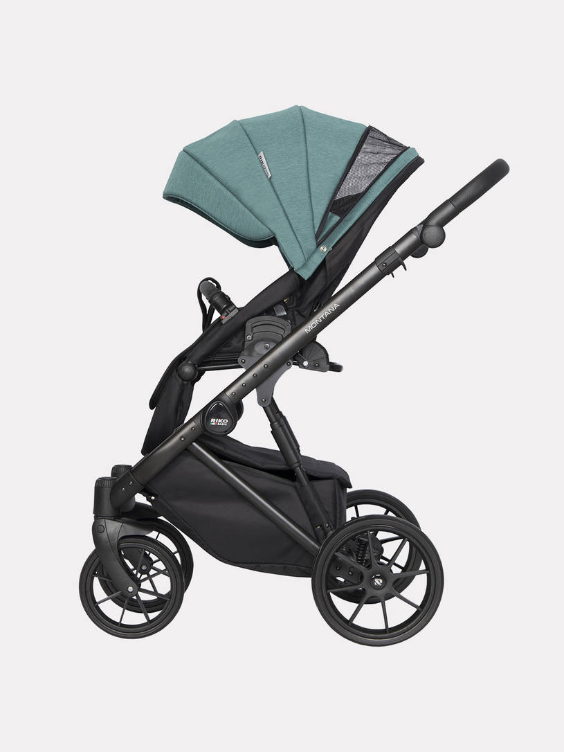 Коляска 2 в 1 Riko Basic Montana 06 изумруд