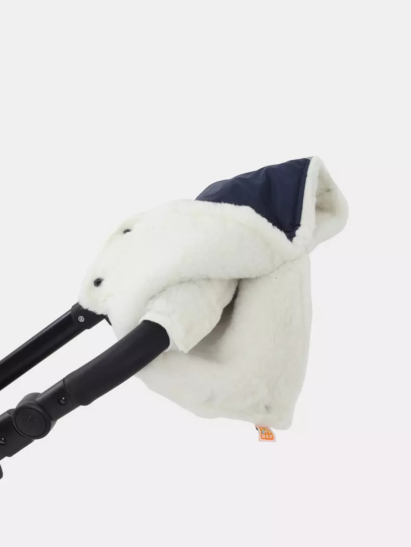 Муфта для рук на коляску Топотушки синий