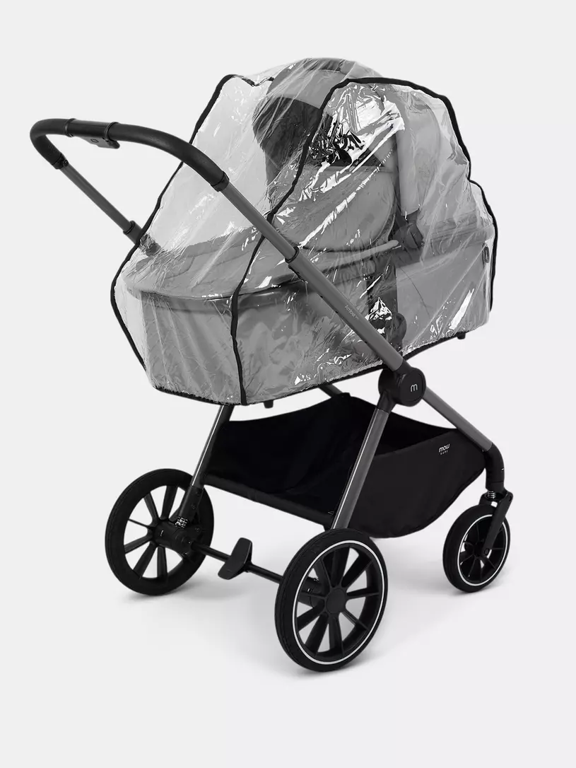 Коляска 3 в 1 Mowbaby Amber PRO Moon grey