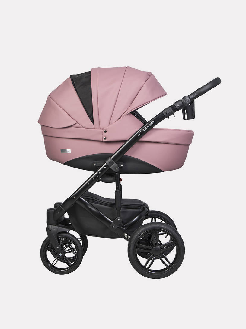 Коляска 2 в 1 Riko Sigma Pro Energy pink