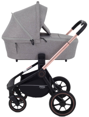 Коляска 2 в 1 MOWBaby ZOOM PU RA086 Gold Beige
