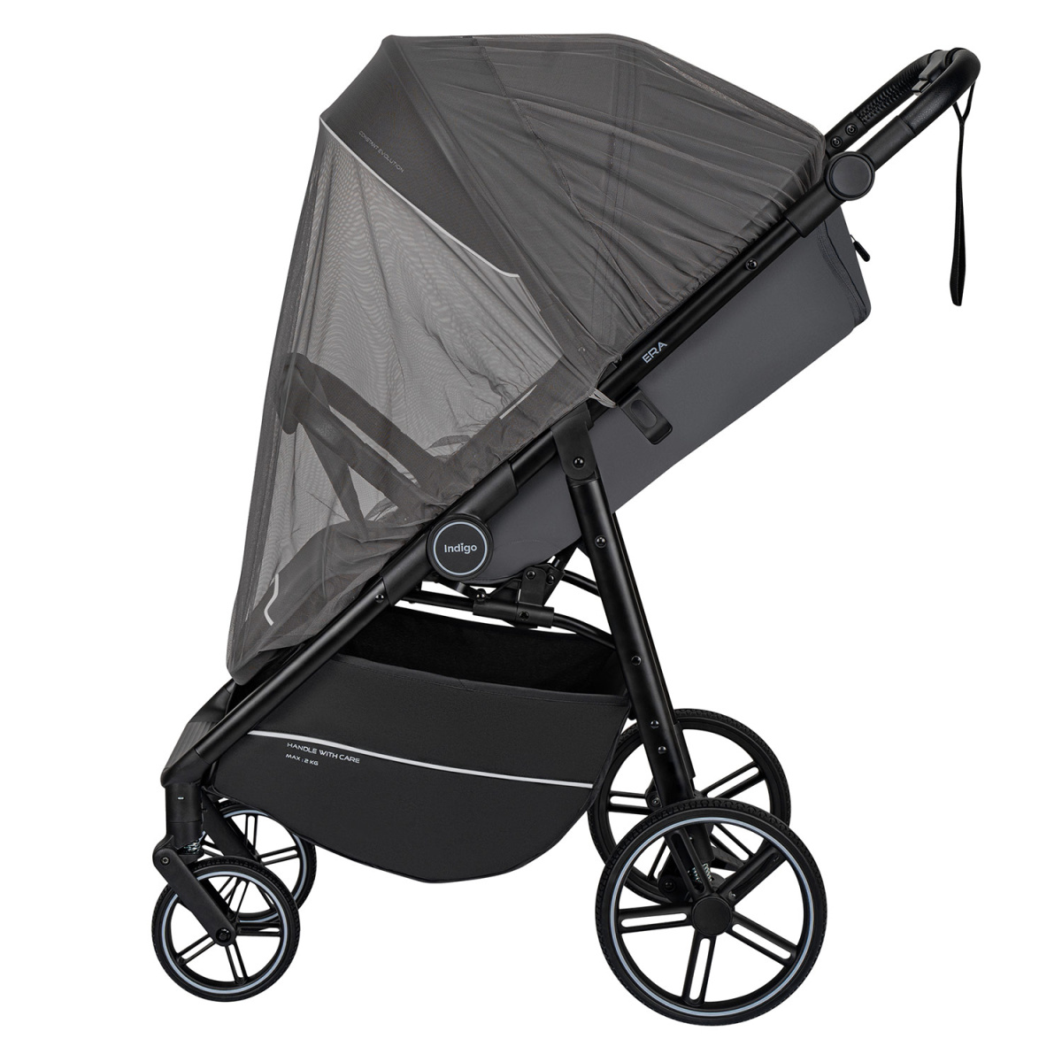 Коляска прогулочная Indigo ERA темно-серый