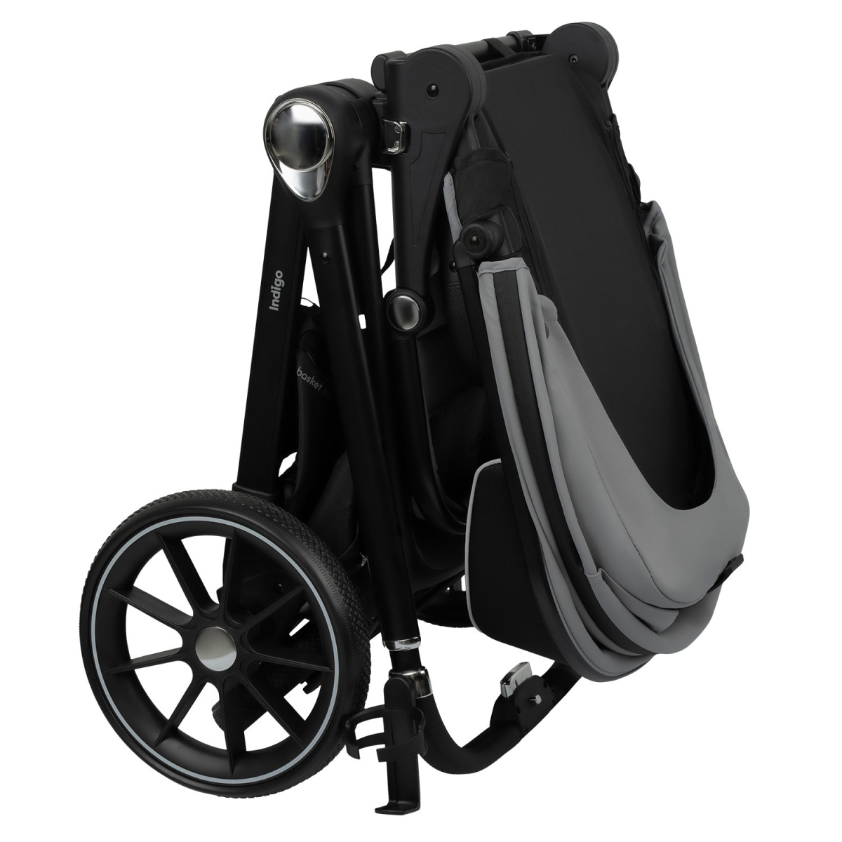 Коляска прогулочная Indigo GLOSS светло-серый