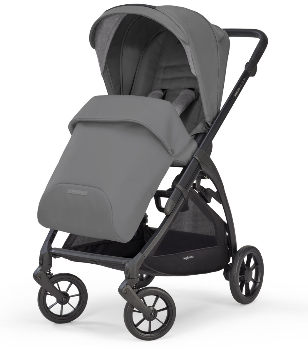 Коляска 2 в 1 Inglesina Electa с подставкой под люльку Stand Up, Chelsea Grey