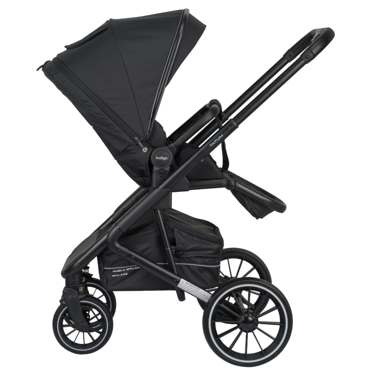 Коляска прогулочная Indigo TATUM черный