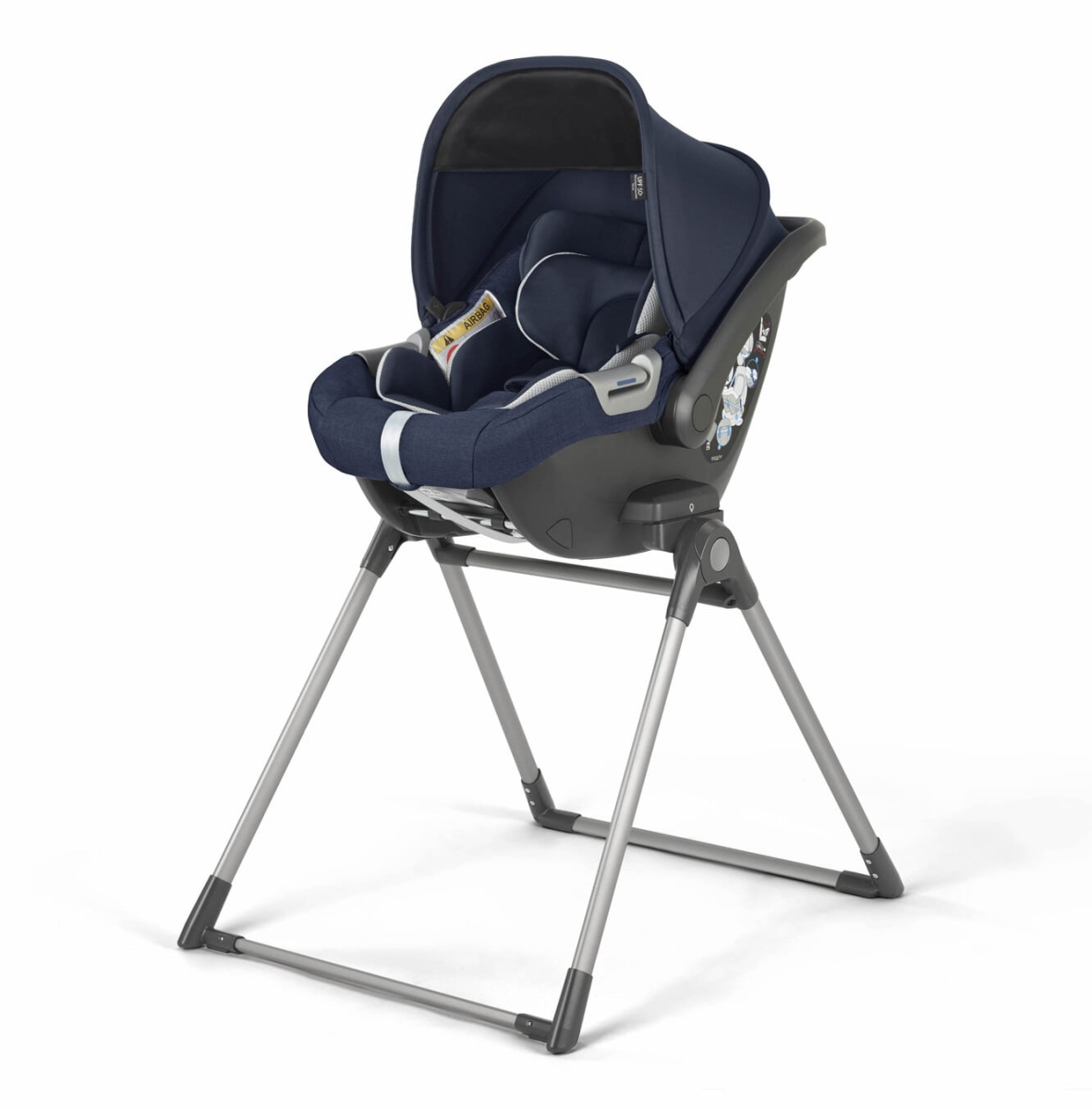 Коляска 3 в 1 Inglesina Aptica с подставкой под люльку Stand Up, Portland Blue