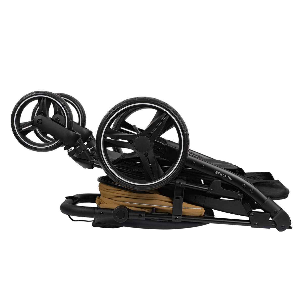 Коляска прогулочная Indigo EPICA XL бежевый-серый