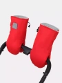 Рукавички на коляску Топотушки Нильс (с липучками) красный
