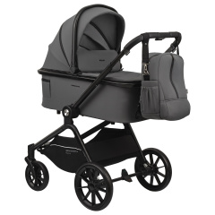 Коляска 2 в 1 Indigo SOLAR серый