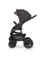 Коляска 2 в 1 Riko Basic Alfa 10 коричнево-серый