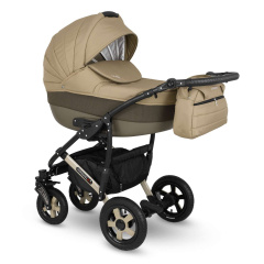 Коляска Camarelo Sevilla XSE 2 в 1 темно-бежевый
