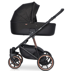Коляска 3 в 1 Riko Side 06 Cooper медный-черный