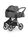 Коляска 2 в 1 Riko Qubus 02 темно-серый