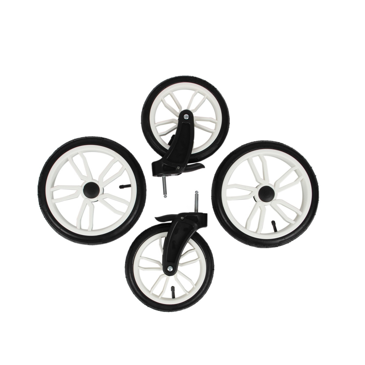 Коляска 2 в 1 Indigo, In 02 (Светло-серый)