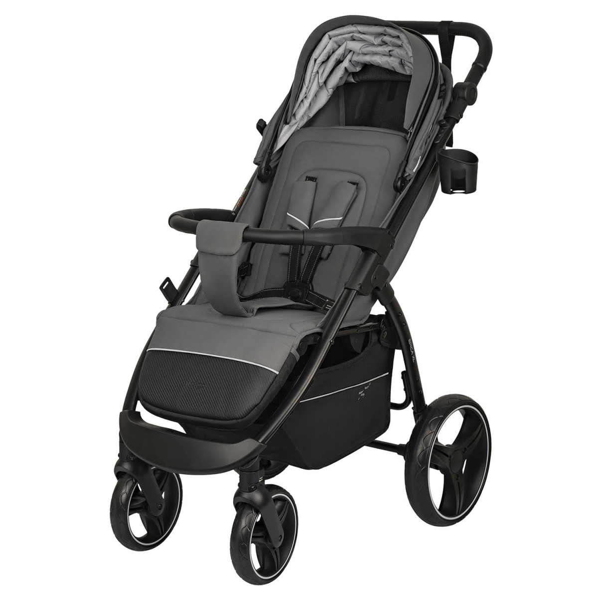 Коляска прогулочная Indigo EPICA XL темно-серый