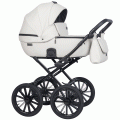 Коляска 2 в 1 Riko Basic Montana Ecco Prestige 11 White
