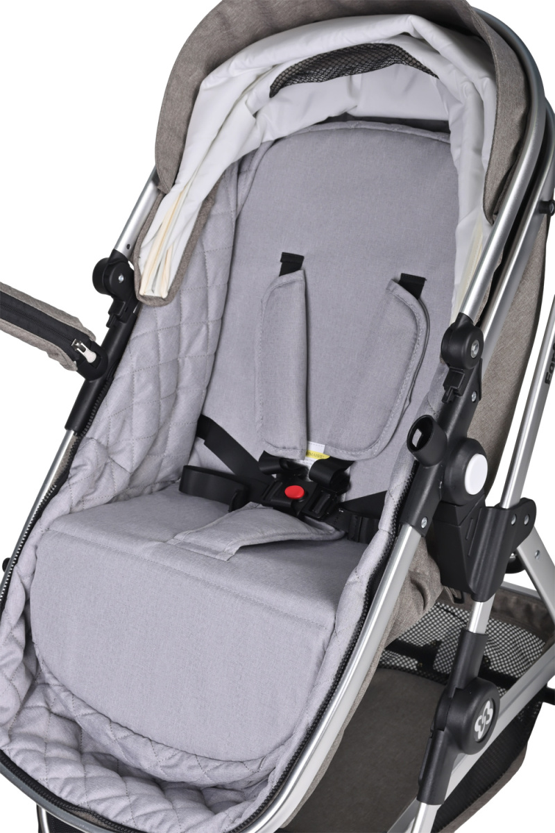 Коляска трансформер Farfello Pristina (Коричневый PS-14)