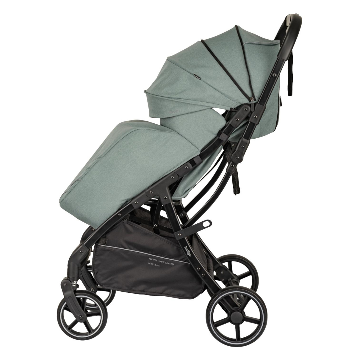 Коляска прогулочная Indigo FROST зеленый