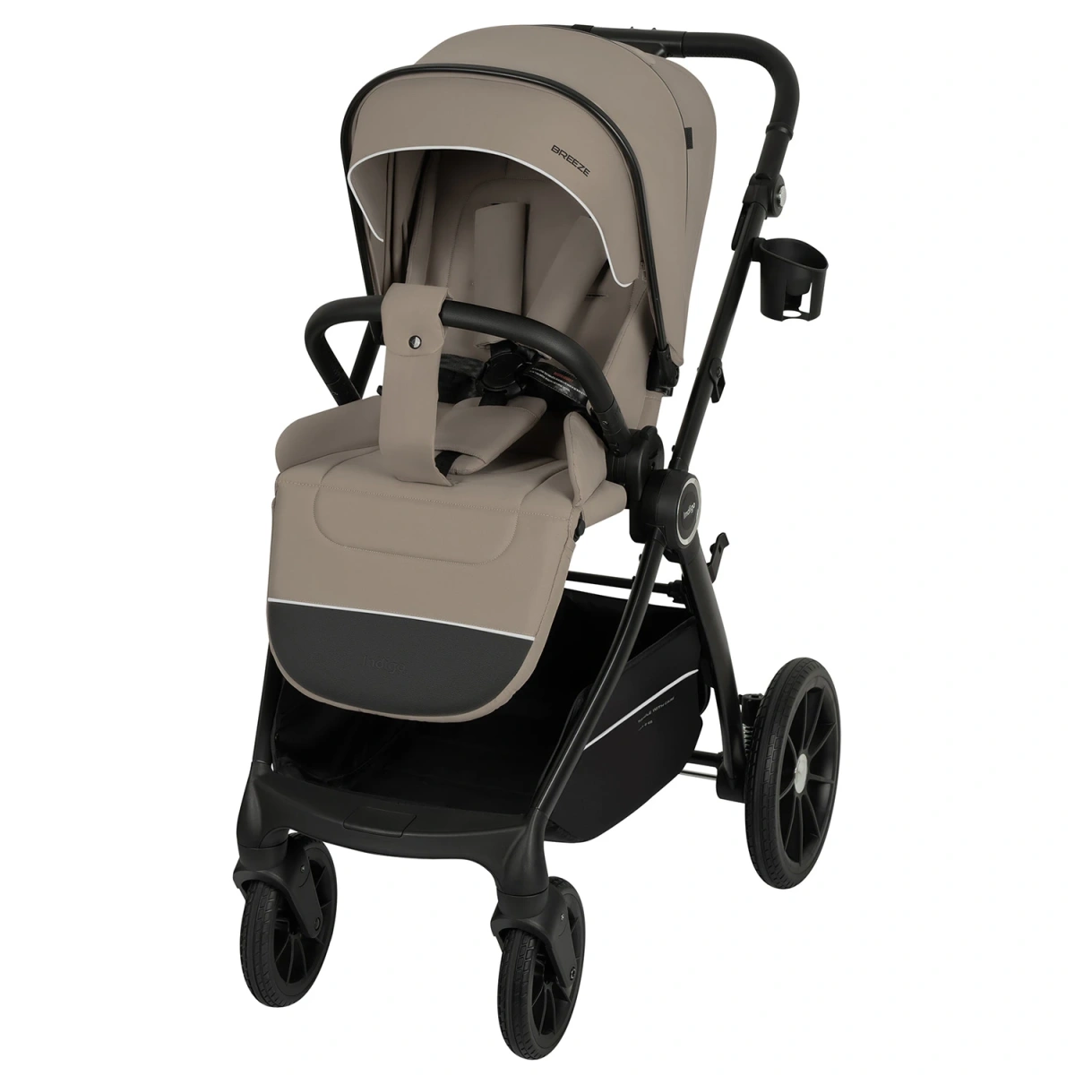 Коляска прогулочная Indigo BREEZE бежевый