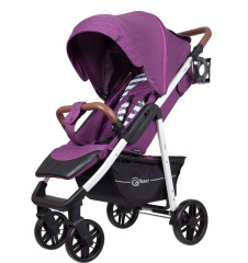 Коляска прогулочная Rant Vega Trends Lines purple (2021). Цвет: Фиолетовый