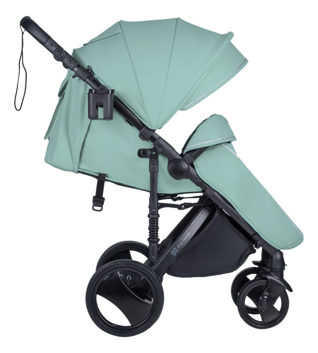 Коляска детская прогулочная Farfello Bino Angel Plus (Mint/Мятный)